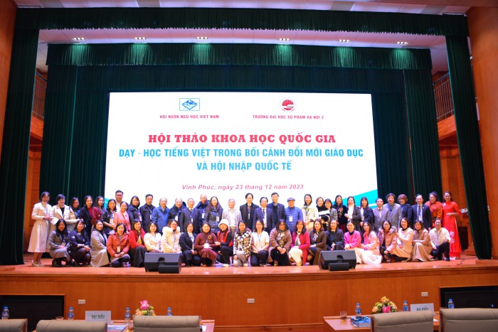 Hội thảo khoa học quốc gia: Dạy - học tiếng Việt trong bối cảnh đổi mới giáo dục và hội nhập quốc tế